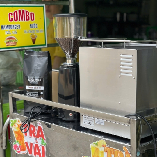 Combo máy pha Milesto EM19 và LB020